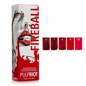 NIB (1) PULP RIOT FIREBALL-RED